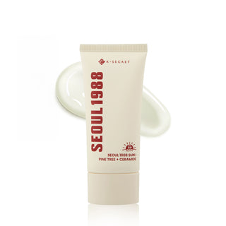 K-SECRET Seoul 1988 Sun: Pine Tree + Ceramide 50+ PA++++ - drėkinamasis veido kremas nuo saulės