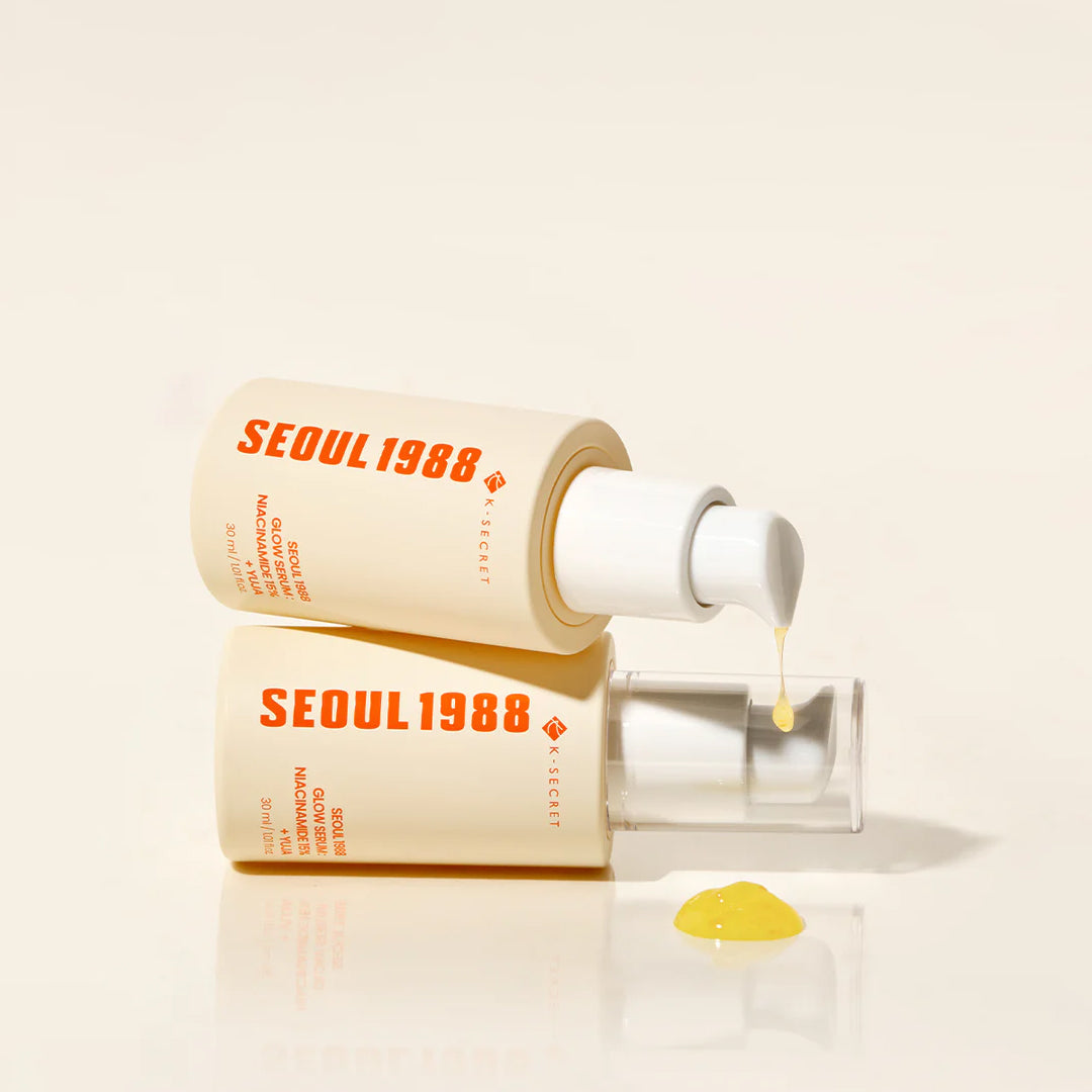 K-SECRET Seoul 1988 Glow Serum: Niacinamide 15% + Yuja - skaistinantis serumas