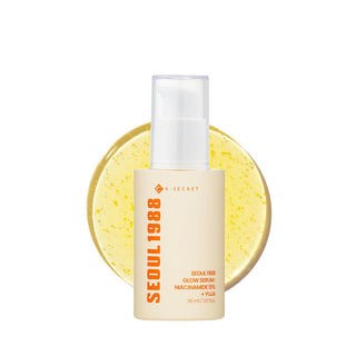 K-SECRET Seoul 1988 Glow Serum: Niacinamide 15% + Yuja - skaistinantis serumas