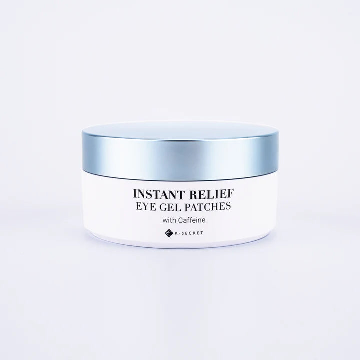 K-SECRET Caffeine Instant Relief Eye Gel Patches - hidrogeliniai paakių padeliai