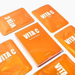 LAPCOS Daily Sheet Mask Vitamin C - lakštinė veido kaukė