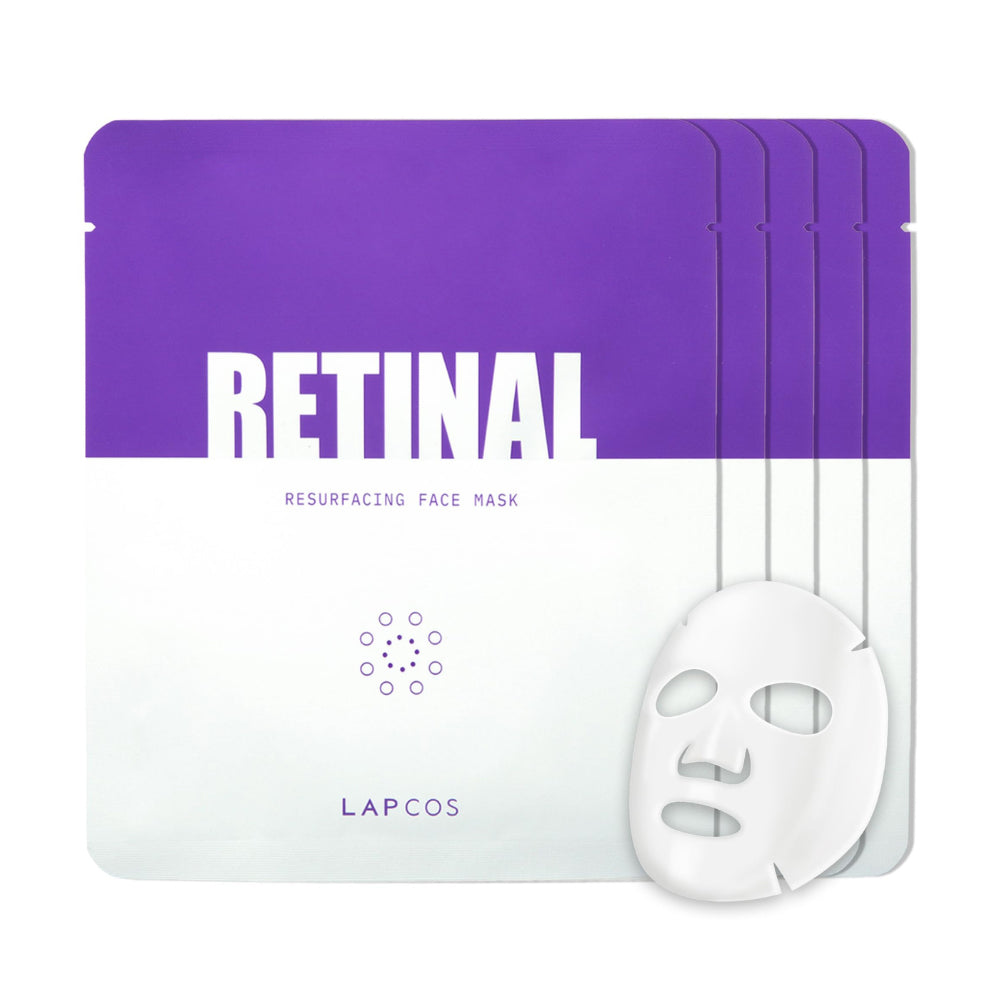 LAPCOS Retinal Resurfacing Sheet Mask - lakštinė veido kaukė