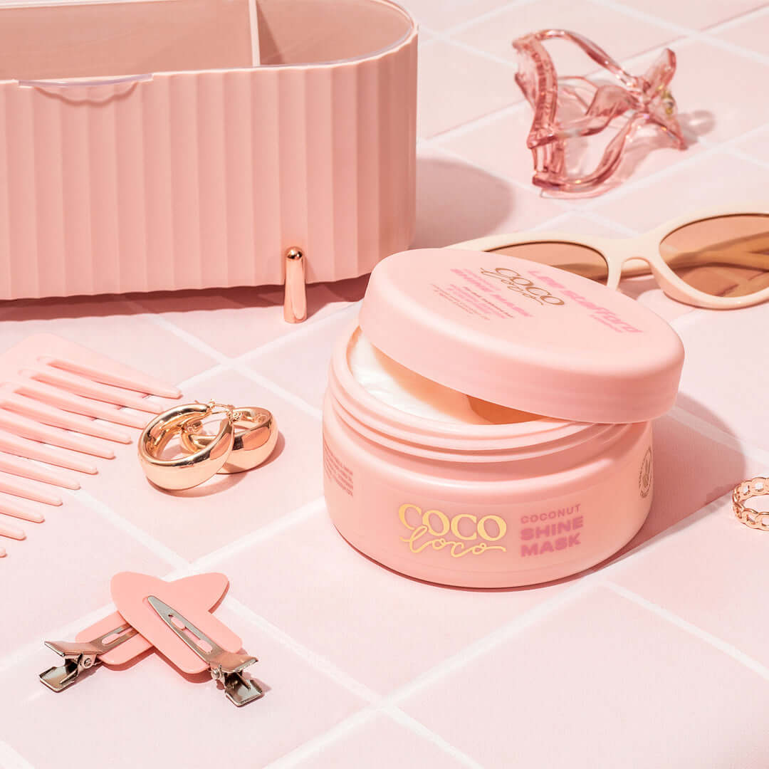 LEE STAFFORD Coco Loco Shine Mask - plaukų kaukė 200ml