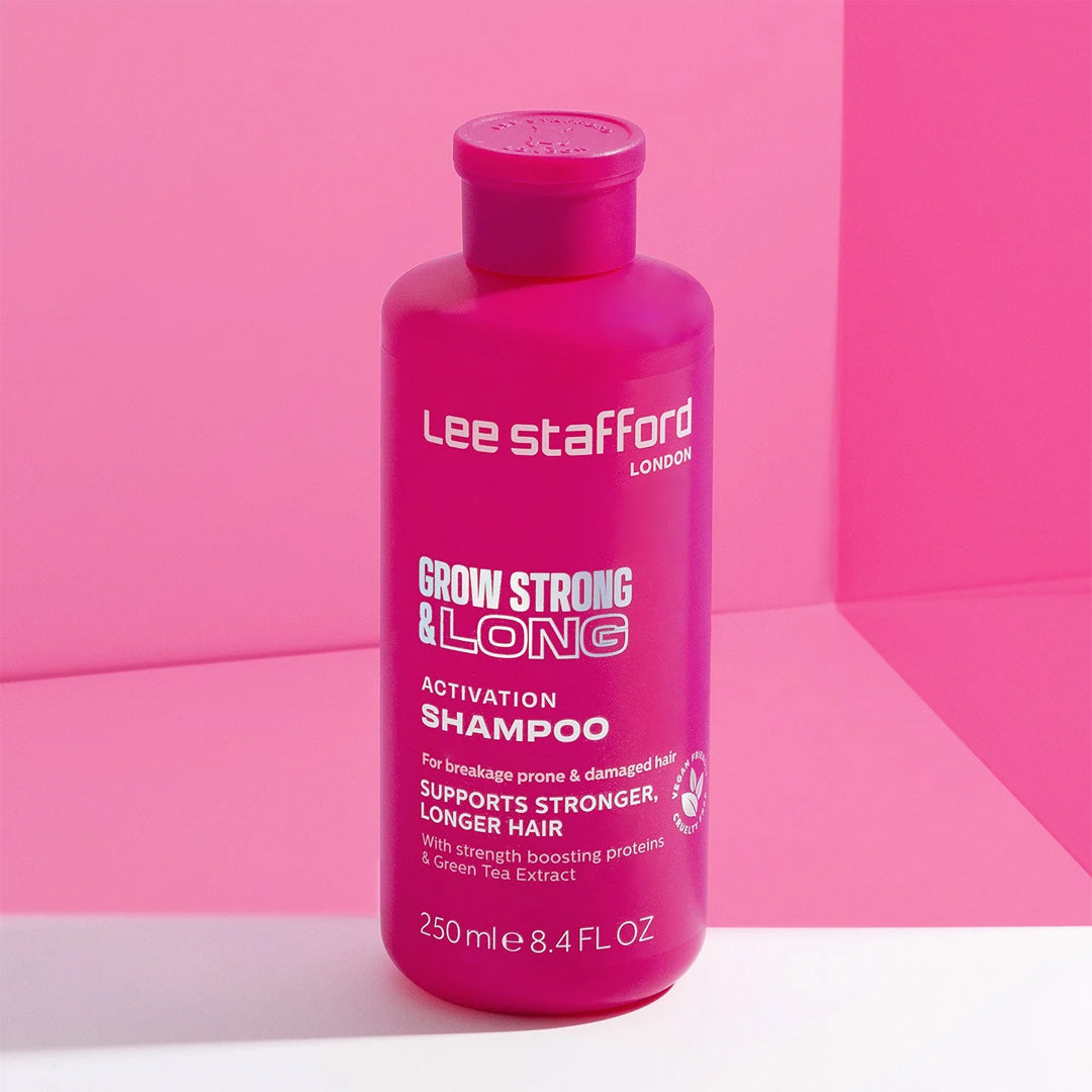 LEE STAFFORD Grow Strong & Long Activation Shampoo - šampūnas