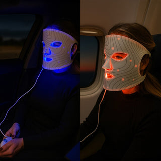 LUNNI Pro 2 - LED šviesos terapijos kaukė, juoda