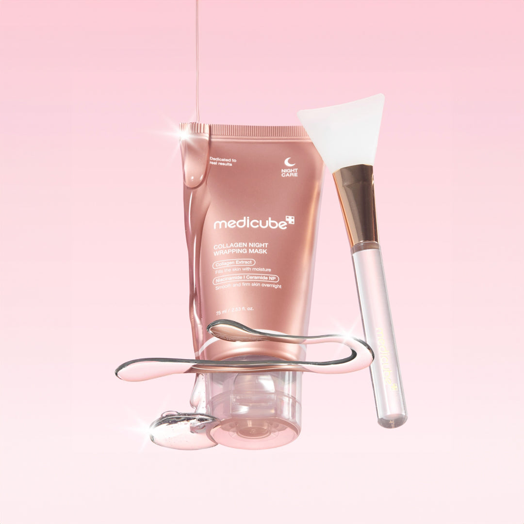MEDICUBE Collagen Night Wrapping Mask - naktinė veido kaukė