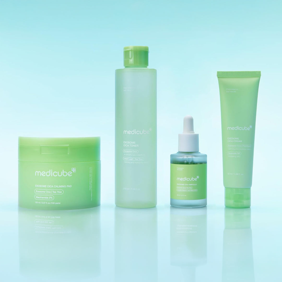 MEDICUBE Exosome Cica Ampoule - veido serumas