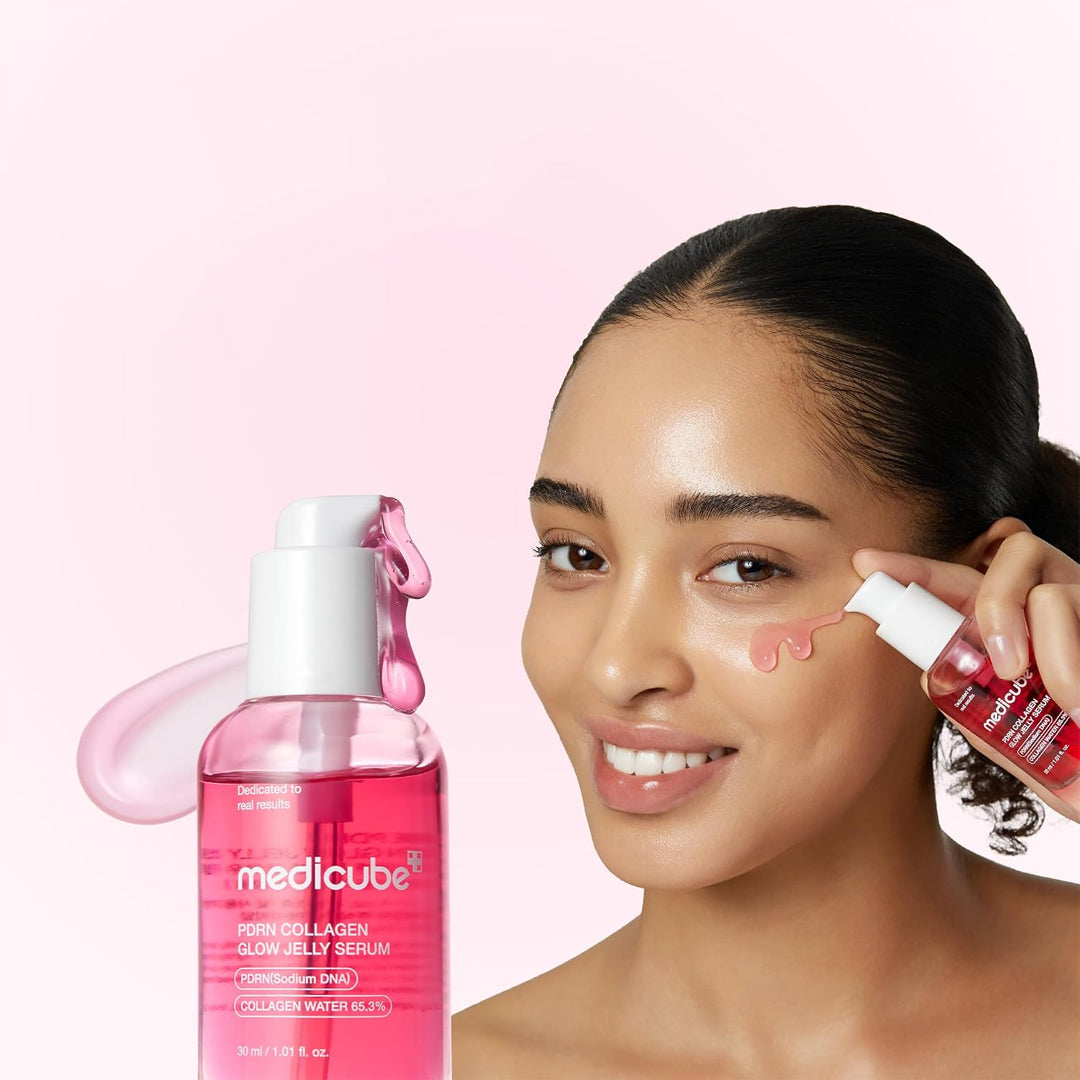 MEDICUBE PDRN Collagen Glow Jelly Serum - veido serumas