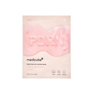 MEDICUBE PDRN Pink Vita Coating Mask - veido kaukė