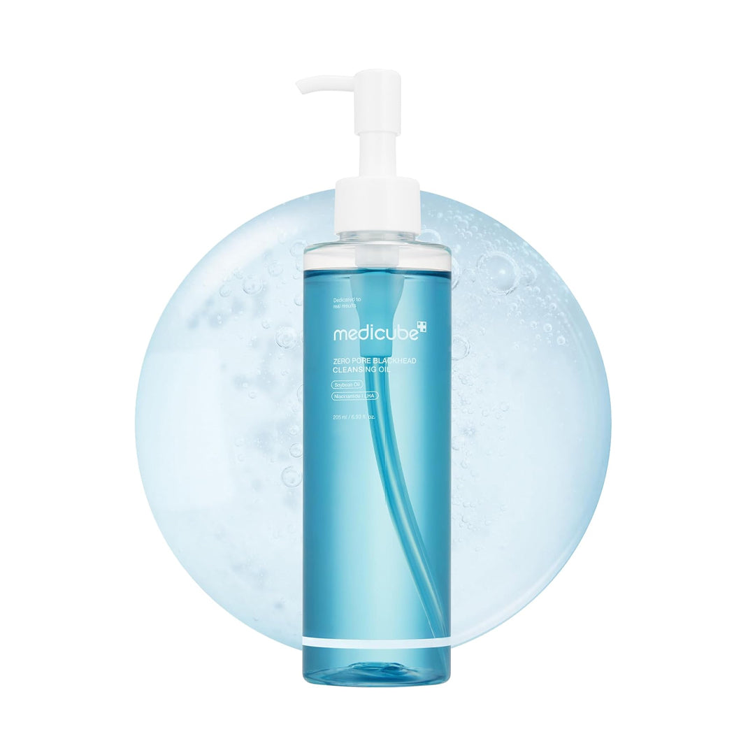 MEDICUBE Zero Pore Blackhead Deep Cleansing Oil - aliejinis veido prausiklis