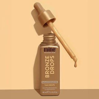 MINETAN Bronze Drops švytėjimo suteikiantys lašai