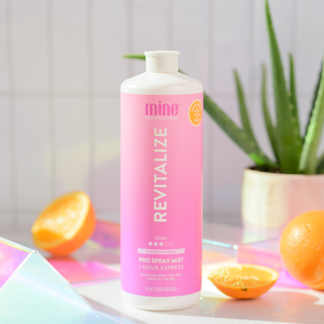 MINETAN Pro Revitalize savaiminio įdegio dulksna