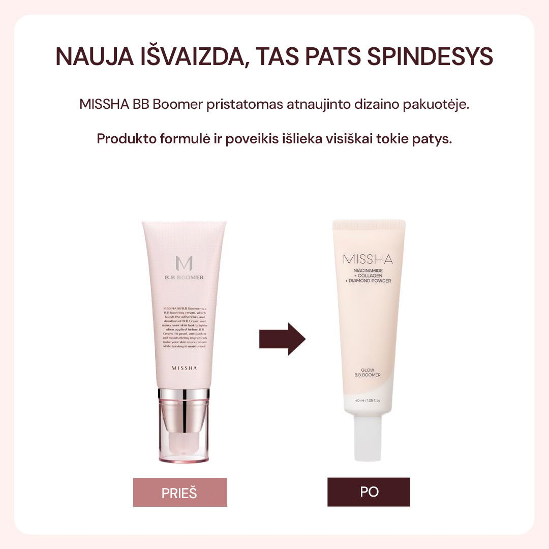 MISSHA M B.B Boomer - makiažo bazė, 40ml