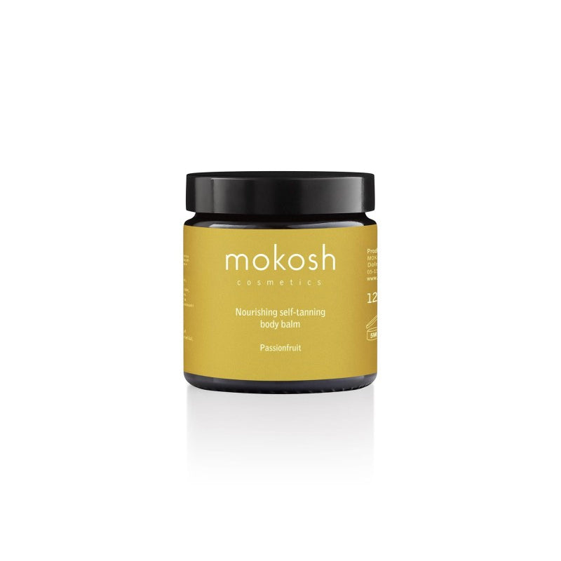 MOKOSH Passionfruit - maitinamasis savaiminio įdegio kūno balzamas