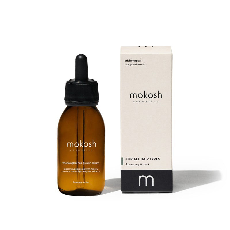 MOKOSH Rosemary & Mint - trichologinis plaukų augimo serumas