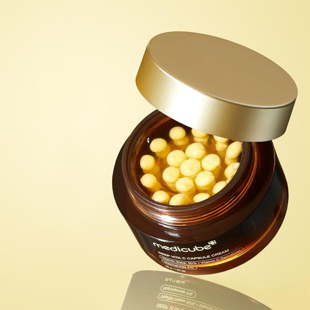MEDICUBE Deep Vita C Capsule Cream - veido kremas