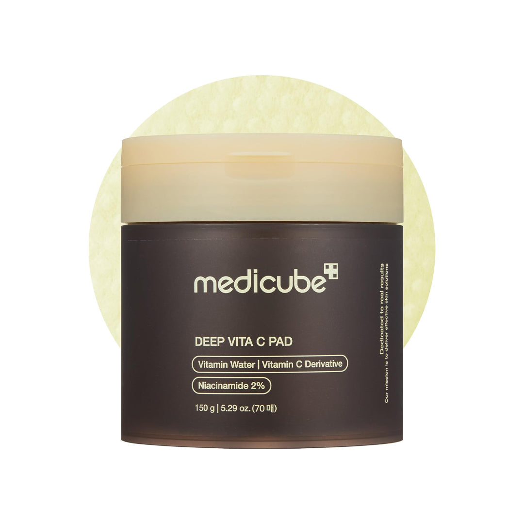 MEDICUBE Deep Vita C Pad - tonizuojantys diskeliai veidui