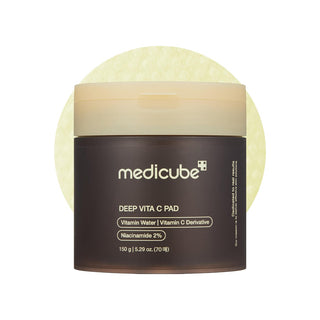 MEDICUBE Deep Vita C Pad - tonizuojantys diskeliai veidui