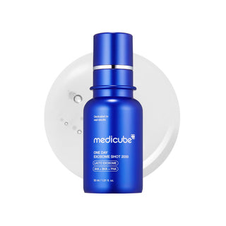 MEDICUBE One Day Exosome Shot Pore Ampoule 2000 - veido serumas