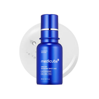 MEDICUBE One Day Exosome Shot Pore Ampoule 7500 - koncentruotas veido serumas