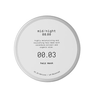 Midnight  00.00 Hair Mask 00.03 - atstatanti kaukė plaukams