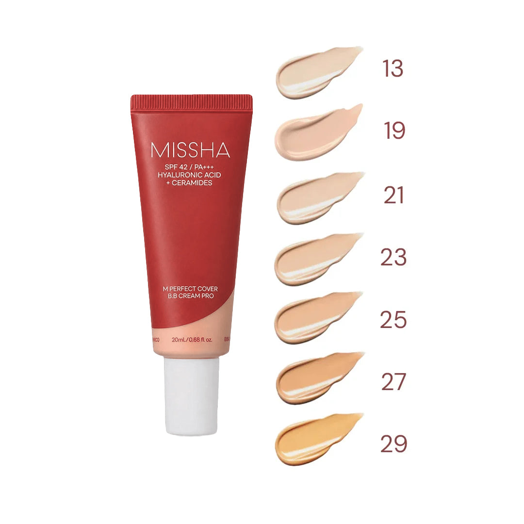 MISSHA Perfect Cover BB Cream PRO - kremas SPF42 PA+++ 20ml