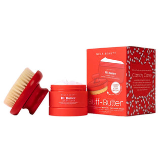 NCLA Beauty Candy Cane Buff & Butter Body Set - kūno priežiūros rinkinys