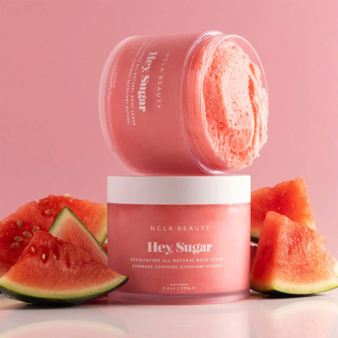 NCLA Beauty Hey, Sugar Watermelon - kūno šveitiklis