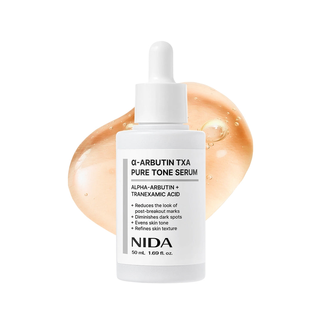 NIDA Alpha-Arbutin TXA Pure Tone Serum - skaistinantis veido serumas