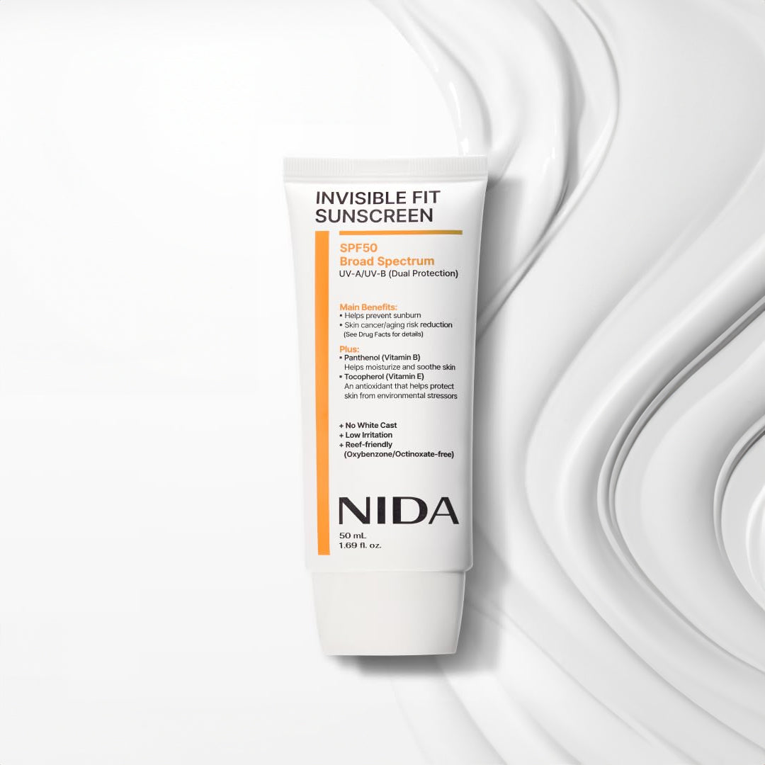 NIDA Invisible Fit Sun Cream - apsauginis kremas nuo saulės