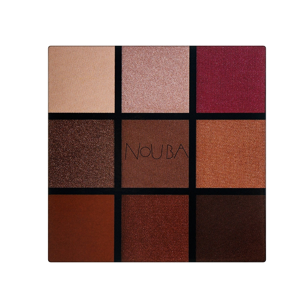 NOUBA Eye Shadow Palette Clay Red  N.1 - akių šešėlių paletė