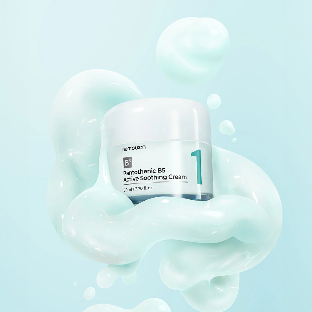 NUMBUZIN No.1 Pantothenic B5 Active Cream - veido kremas