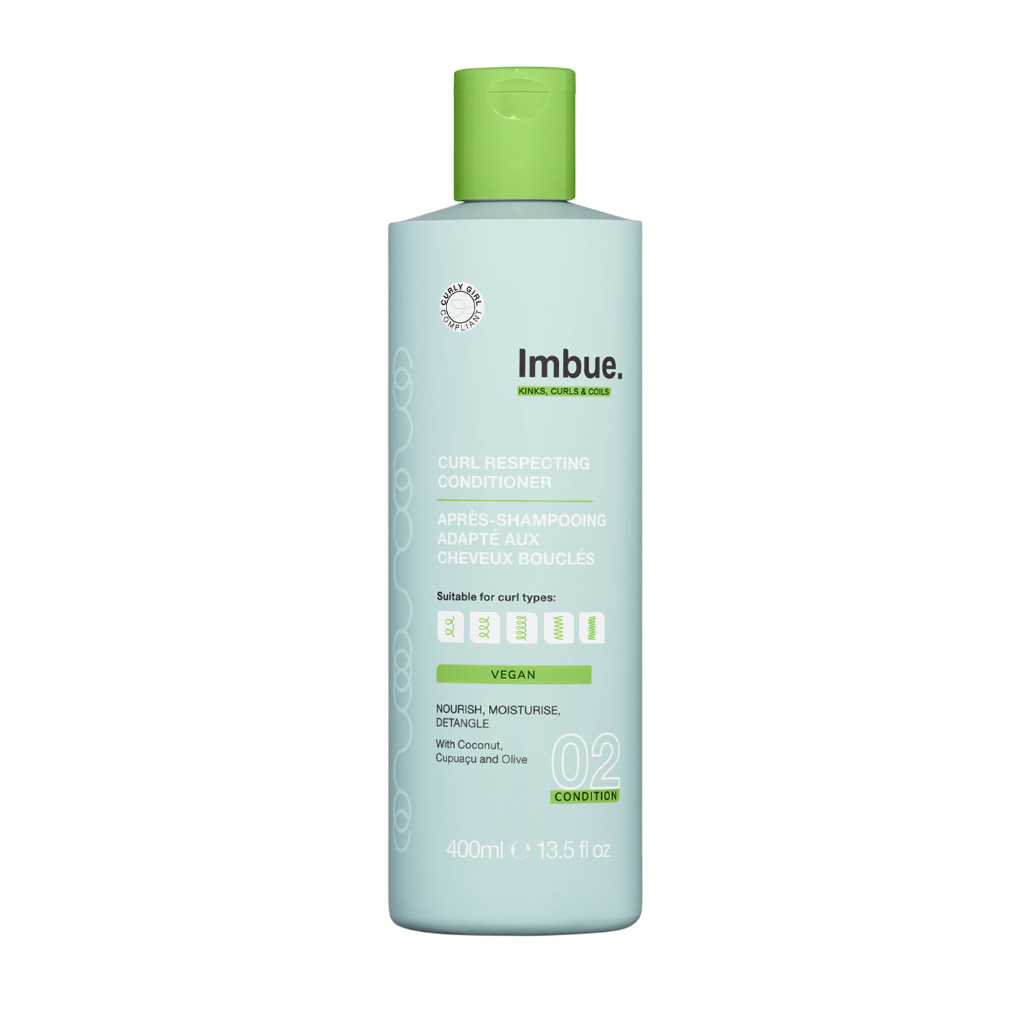 IMBUE Curl Respecting Conditioner - garbanų kondicionierius