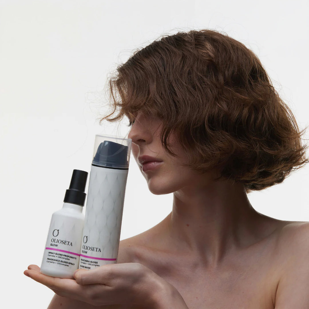 OLIOSETA Glow Gloss Mask - žvilgesį suteikianti kaukė