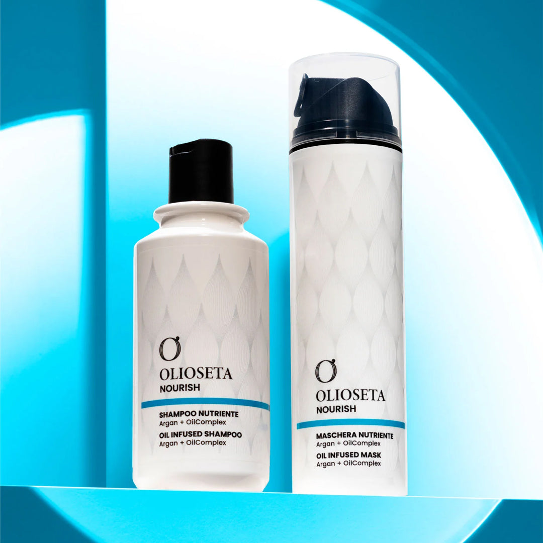 OLIOSETA Oil Infused Shampoo - aliejumi praturtintas šampūnas
