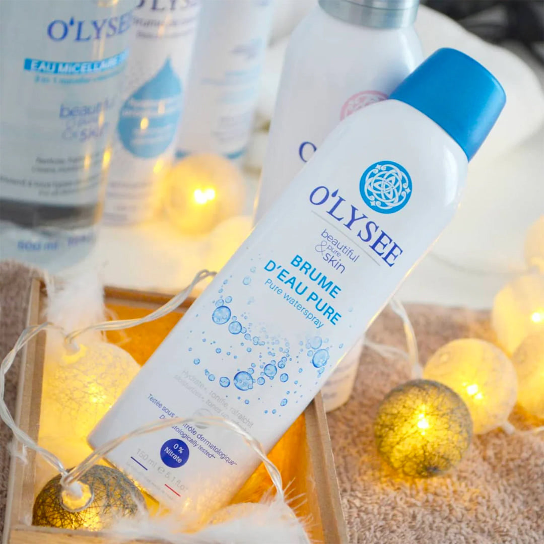 O'LYSEE Pure Waterspray - purškiamas vanduo veidui ir kūnui