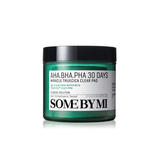 SOME BY MI AHA BHA PHA 30 Days Miracle Truecica Clear Pads - valomieji veido diskeliai