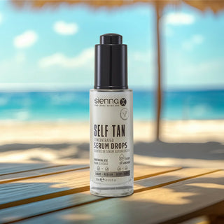 SIENNA X Concentrated Serum Drops - savaiminio įdegio serumas