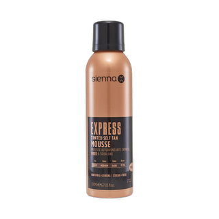 SIENNA X Express Q10 Tinted Mousse - savaiminio įdegio putos