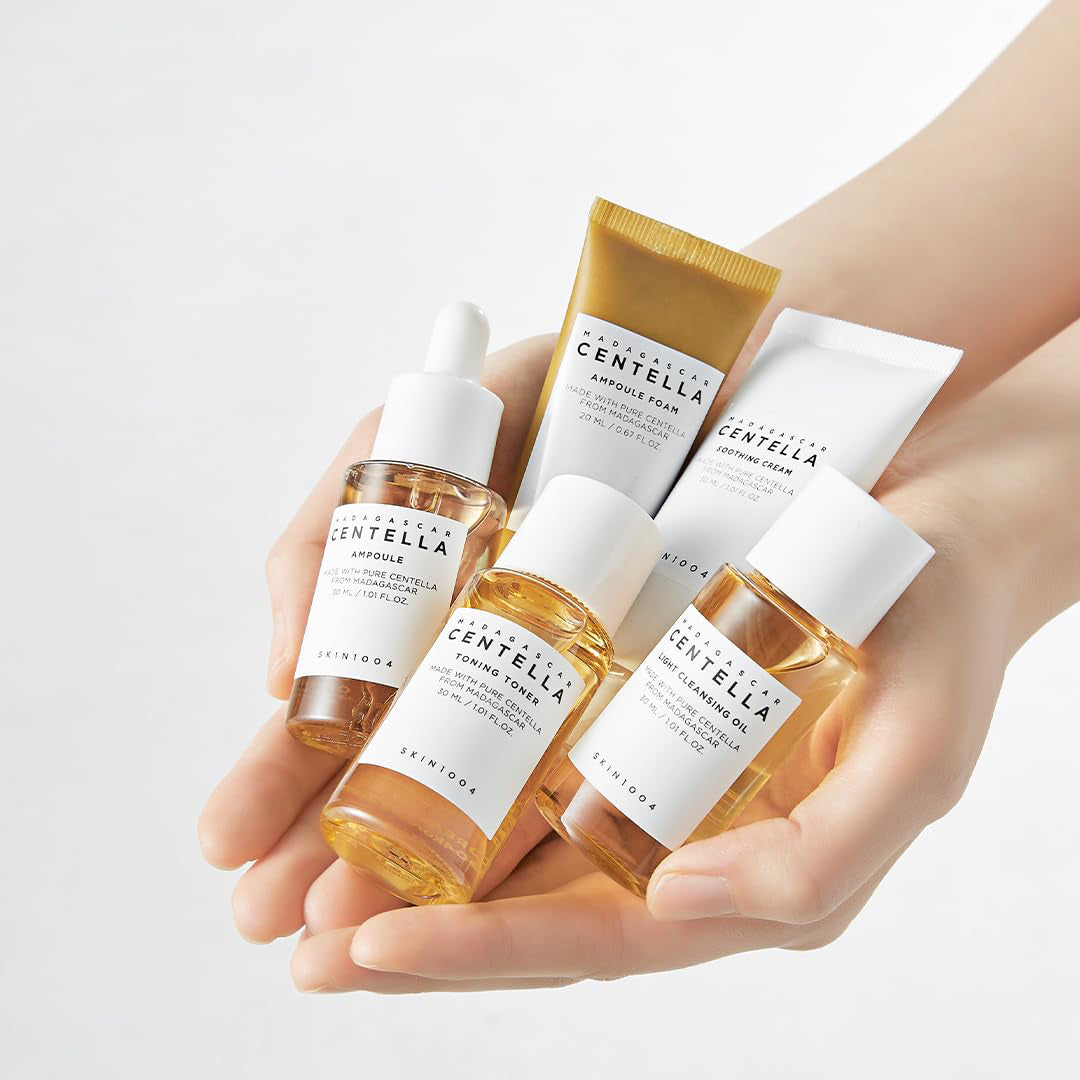 SKIN1004 Madagascar Centella Travel Kit - kelioninis kosmetikos rinkinys