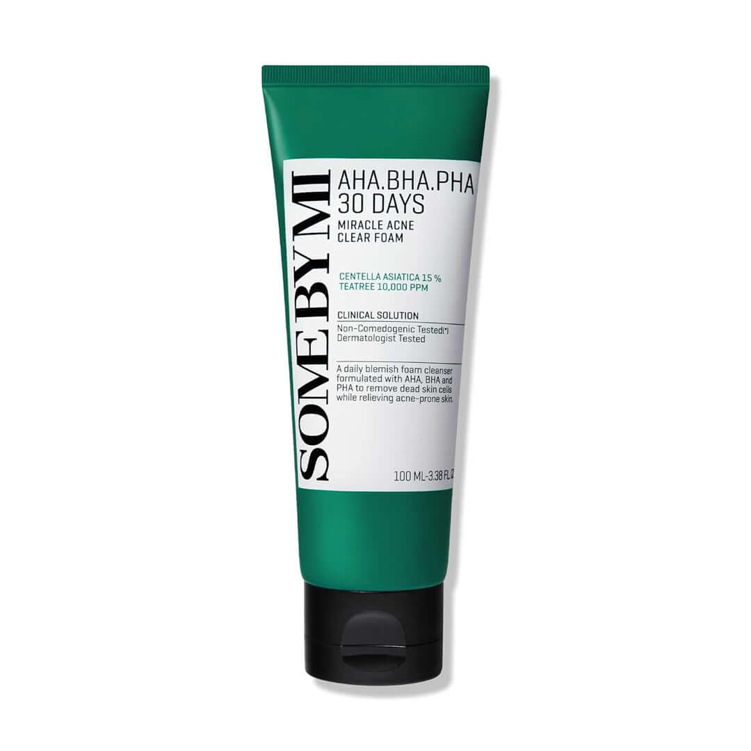 SOME BY MI AHA BHA PHA 30 Days Miracle Foam - valomosios veido putos, 100ml