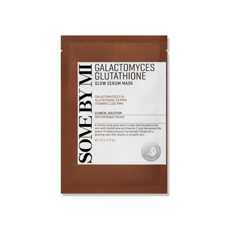 SOME BY MI Galactomyces Glutathione Glow Serum Mask - veido kaukė