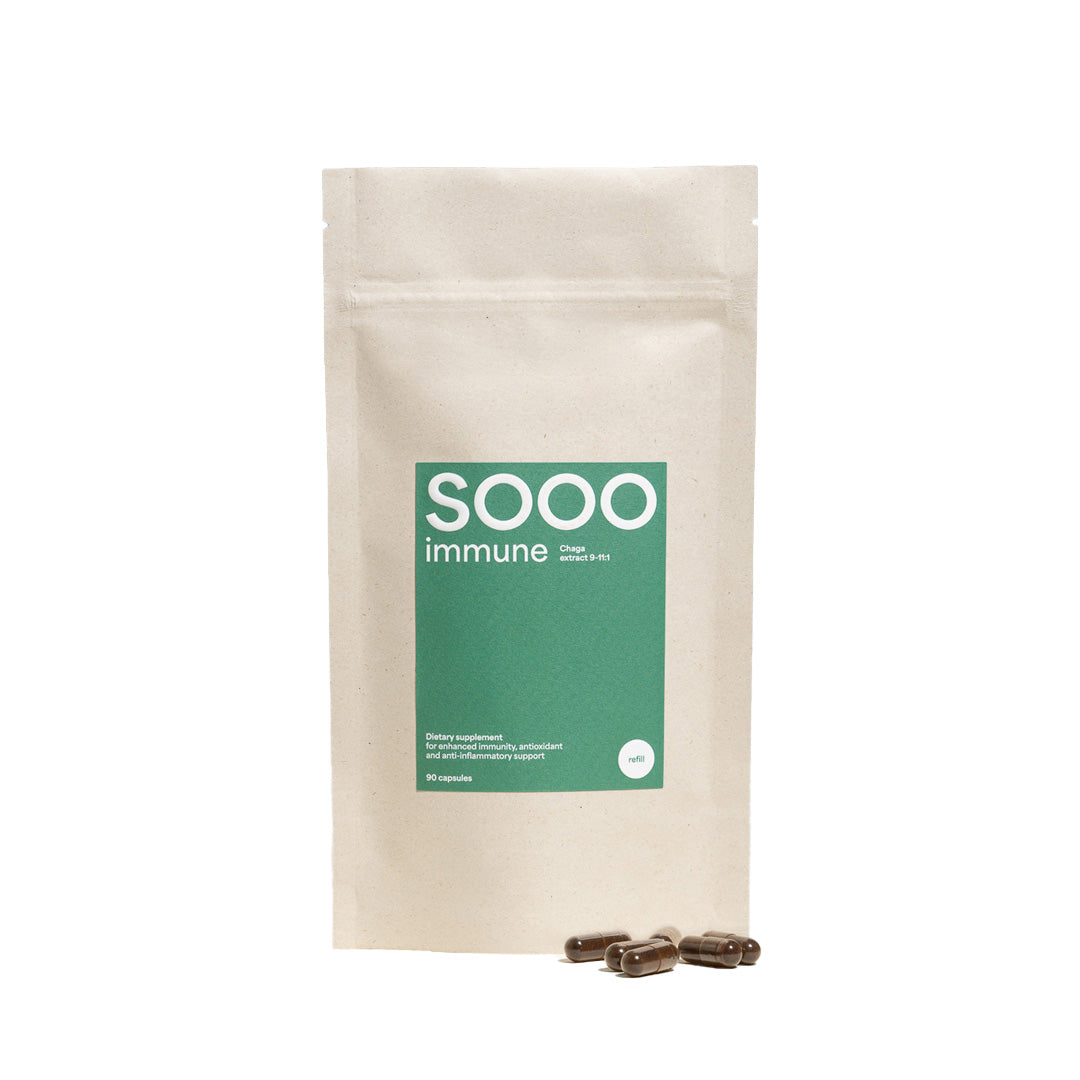 SOOO immune papildymas: Chaga ekstraktas