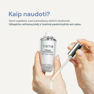 TIRTIR Ceramic Milk Ampoule – drėkinamoji ampulė