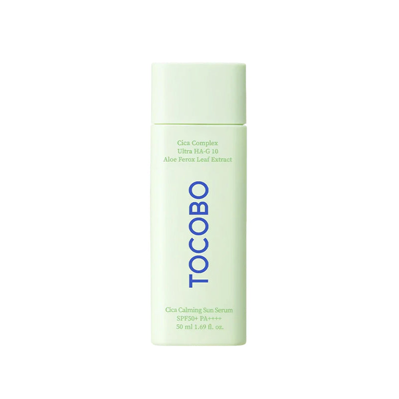 TOCOBO Cica Calming Sun Serum SPF50+ PA++++ raminantis serumas nuo saulės