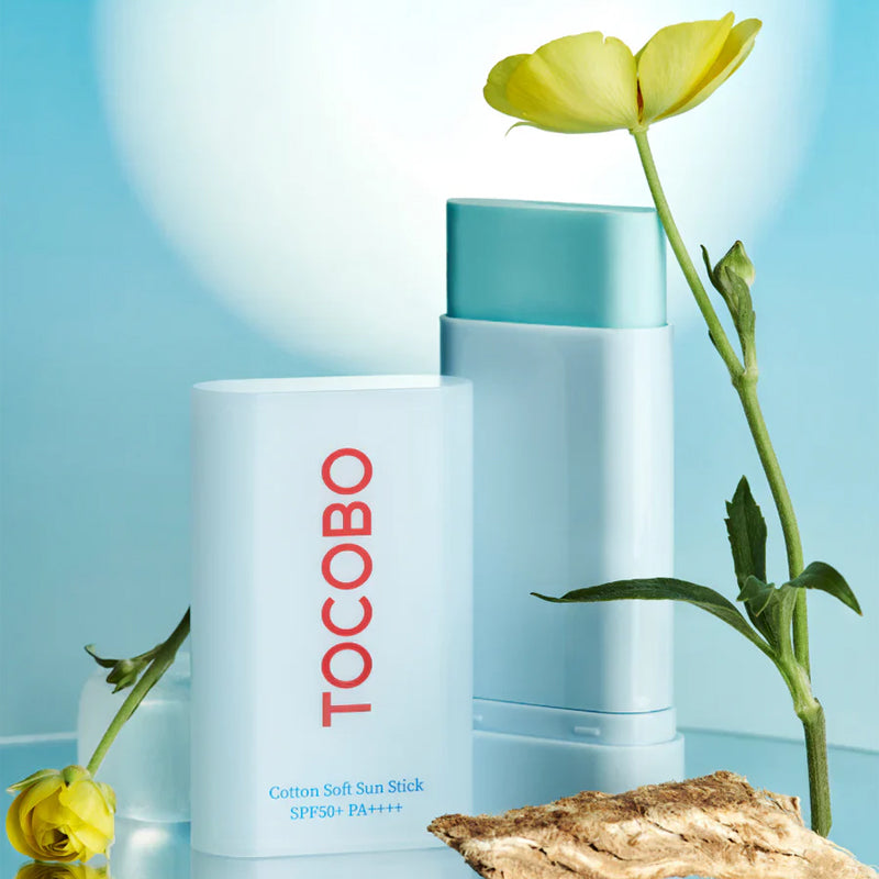 TOCOBO Cotton Soft Sun Stick SPF50+ PA++++ apsauginis pieštukas nuo saulės