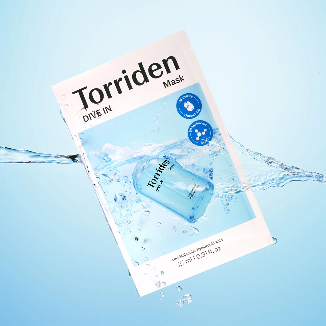TORRIDEN DIVE-IN Low Molecule Hyaluronic Acid Mask - veido kaukė