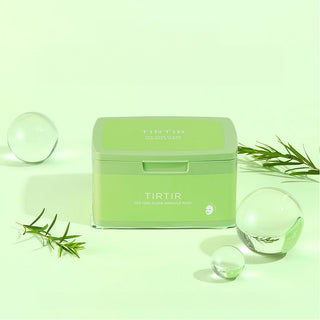 TIRTIR Tea Tree Clear Ampoule Mask – lakštinės veido kaukės, 30vnt.