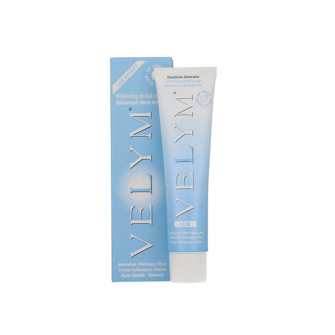 🎁 VELYM Lux Effect - momentinis dantų balinamasis kremas 25ml (100% off)
