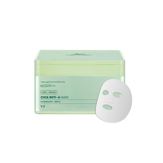 VT Cosmetics CICA Reti-A kaukė - veido kaukės, 30 vnt.